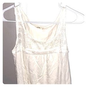 Old navy white lace tank